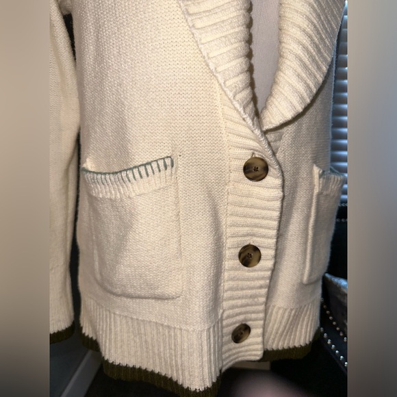 by Anthropologie Evergreen Tree Cardigan Sweater - Picture 7 of 12